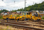   Die Plasser & Theurer Schotterverteil- und Planiermaschine SSP 110 SW (Schweres Nebenfahrzeug Nr.