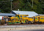 Die Plasser & Theurer  Universalschotterplaniermaschine USP 2000 SWS (Schweres Nebenfahrzeug Nr.