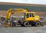   Zweiwegebagger ATLAS 1604 ZW-WB mit Abst�tzpratzen (Kleinwagen-Nr.
