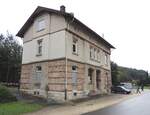 Bahnhof Rechtenstein im Alb-Donau-Kreis, Bden-Württemberg, am 14.09.2013.