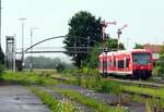 650 107 und 650 004 in Vöhringen am 02.08.2021.
