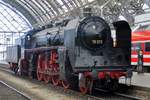 Am 7 April 2018 wurde 19 017, der Sachsenstolz, in Dresden Hbf fotografiert.