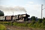 052 740-8 fährt aus Amstetten aus am 12.09.2010.