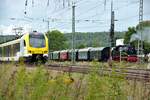 GoAhead BW ET 5.02 MEX 16 und 75 1118 in Amstetten am 11.09.2022.
