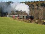 99 633 das Öchsle bei Wennedach am 24.10.2021.