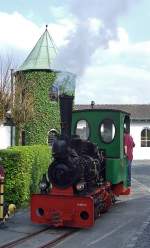 Kraus Feldbahn-Dampflokomotive am 29.05.2010 im Maschinen- & Heimatmuseum Eslohe.