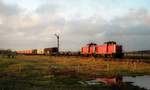 DB V 100 2261 + 2097 Risum-Lindholm 05.03.2002