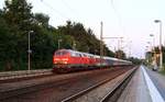 Welchen Grund auch immer es hatte, gestern Abend brachten die 218 344 und 321 den Leer-CNL(13399)von Hamburg nach Flensburg.