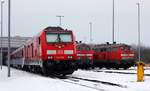 Gastlok DB 245 006-2(REV/MKP/07.04.14) sowie 218 831 und 307 im Bw Nieb�ll.
