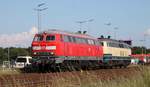 DB 218 838-1 + RP 218 490-1 Nieb�ll 17.06.2019