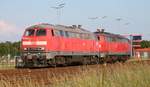 DB 218 343-2 und 366-3 Nieb�ll 17.06.2019