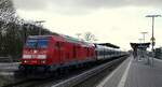 DB 245 019-5 REV/BCS X/14.02.23 der DB Regio AG Region Mitte Frankfurt(M) im Einsatz als Gastlok mit RE nach Westerland.