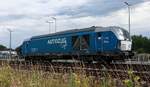 RDC/RAG 247 909-5 REV/MMAL/18.06.26 hat gerade ihren AutuZug an der Verladung abgestellt. Nieb�ll 28.06.2026