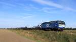 RAG/RDC 251 003-0 mit AZS nach Niebüll. Bü Triangel 07.09.2025
