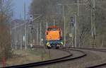 Northrail DE 1002 am Esig in Schleswig Fahrtrichtung S�den.