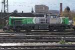 Seitenblick auf Saar Rail 4185 001 am 31 März 2026 in Völklingen.
