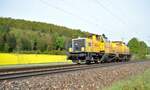 214 008-3 und W 203 002 von Leonhard Weiss in Amstetten am 06.05.2011.