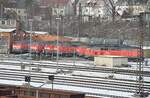 218 436-4; 218 409-1; 218 196-4 und 4 weitere 218 in Ul am 21.12.2009.
