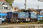 V 150.01    G 1206 von HGB (Hessische-Güterbahn) 92 80 1 275 502-3 D-HGB in Lindau Insel am 07.10.2023.