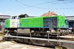 SETG V 1700.04  92 80 1277 005-5 D-SRA von Vossloh; Salfburger Unternehmen im Bahnpark Augsburg am 26.06.2022.