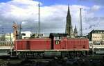 290 Fahrschule mit Erkennung Nr.23 in Ulm am 14.11.1981.