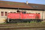 DB 294 710 steht -noch mit RaiLioN Merkmale- am 24 Mai 2026 in Villingen (Schwarzwald).