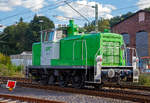   Nachdem die SETG V60.01 (98 80 3361 234-8 D-SRA), ex DB V 60 1234, am 27.08.2020 mit einem Holzzug im Rbf Betzdorf (Sieg) abgestellt hat, fährt sie nun als Lz in Richtung Siegen.