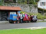 Feldbahn  Mathilda von Stoi  Nr 661 in Rechtenstein am 14.09.2013.