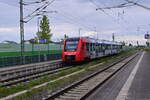 Einfahrt in Hofheim hat der Triebwagen 622 548 der als RB68 von Bensheim Bergstra�e nach Worms Hbf fahrend ist.16.5.26