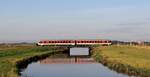 DB 628/928 501  H�rnum  unterwegs nach Nieb�ll. Bongsieler Kanal 05.10.2024