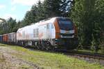 ELP/hvle 159 272 vor Düngerzug in Flensburg-Weiche.