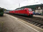 101 087-5 mit ÖBB EC und angehängten 2x 101 065-1 und einer anderen 101 im Schlepp in Geislingen Steige am 02.10.2021.