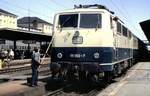 111 052-7 in Regensburg am 15.05.1982.