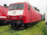 120 005-0 im Eisenbahnmuseum Weimar am 05.08.2016.