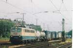 Scanbild von 140 326 mit KLV beim durchfahren von K�ln West am 21 Mai 2005.