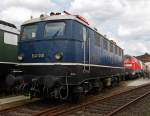   Die DB E41 001 / 141 001-8 am 18.07.2012 im DB Museum Koblenz, in der Urspungsausf�hrung.