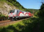 146 227-4 auf der Geislinger Steige am 22.06.2014.