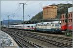 Als (farbliche) Erg�nzung zu den sch�nen, bereits hier zu sehenden 181 Bildern: Die DB 181 211-4  Lorraine  mit einem IC nach Luxembourg in Koblenz Hbf.
