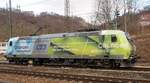 185 152-6 im Einsatz als Schublok auf der Geislinger Steige am 21.02.2020.