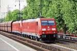 Am 27 September 2010 passiert 185 379 samt Kohlezug K�ln S�d.