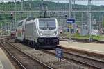 Am 25 Mai 2019 macht 187 004 mit ein DB IC-2 garnitur ein Probefahrt durch u.Ä.