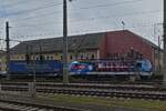 Lok 6193 129-3  f�hrt in den Bahnhof von Linz, mit einem Walter Zug ein. 06.05.2026