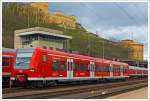 Babyquietschie  Wemmetsweiler“  426 539-3 / 426 039-4 (94 80 0426 539-3-D-DB und 94 80 0426 039-4-D-DB) der DB Regio abgestellt am 13.04.2013 im Hbf Koblenz.