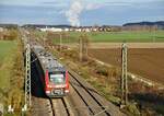 440 027-1  Fugger-Express  in Neu-Ulm Pfuhl am 03.11.2009.