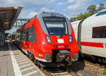 Der dreiteilige Bombardier Talent 2 - 442 112 / 442 612 der DB Regio f�hrt am 23.09.2020, als RB 41 (Kirchhain(Bz.