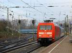 DB 6101 021-4 hat hier mit dem EC 379 von Kiel nach Praha hl.n und wirklich schönen und fast blitzsauberen Wagen Einfahrt in den Hamburger Hauptbahnhof.