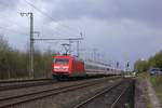 DB 101 138-6 mit IC nach Flensburg J�bek 23.04.2017