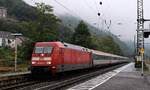 DB 101 022-2 mit �BB Wagenpark.