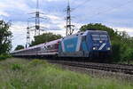 101 133 mit SDZ von Saarbr�cken nach Rostock  in Hofheim am 16.5.2026