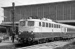 DB E10 251 München Hbf 10.09.1963